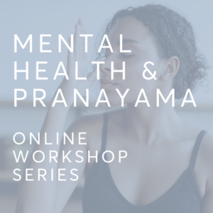 Woman practicing pranayama